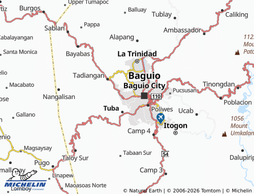 MICHELIN Irisan map - ViaMichelin