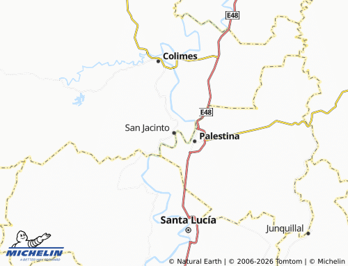 Mappa MICHELIN San Jacinto - ViaMichelin