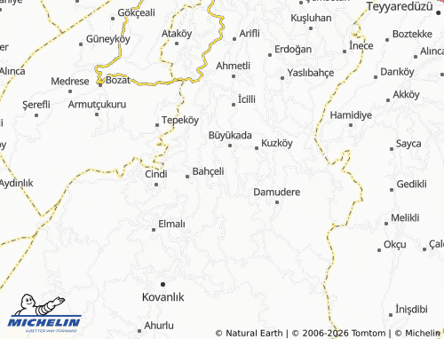 MICHELIN Küçükada map - ViaMichelin