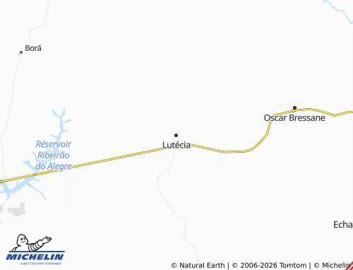 Mapa MICHELIN Lutécia - ViaMichelin