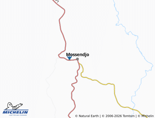 Carte MICHELIN Mossendjo - ViaMichelin