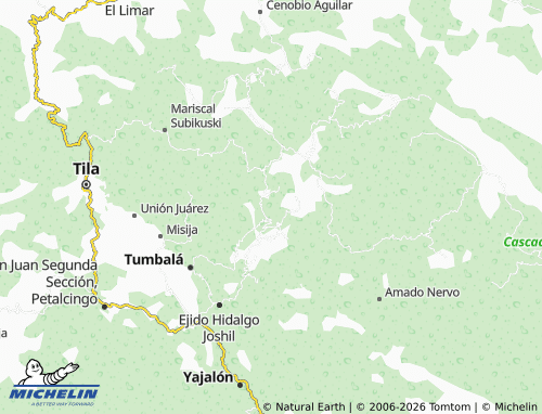 Mappa MICHELIN La Independencia - ViaMichelin