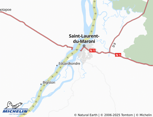 Mappa MICHELIN Saint-Louis - ViaMichelin