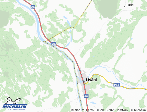 Mapa MICHELIN Jaunā muiža - ViaMichelin