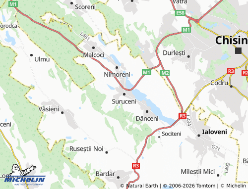 Mapa MICHELIN Suruceni - ViaMichelin