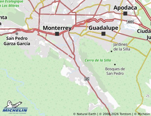 Mappa MICHELIN La Condesa - ViaMichelin
