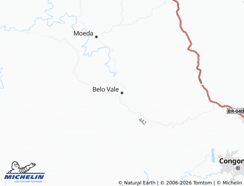 Mapa MICHELIN Belo Vale - ViaMichelin