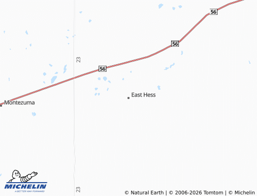 Mappa MICHELIN East Hess - ViaMichelin