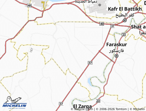 Mappa MICHELIN al-Badrawi - ViaMichelin