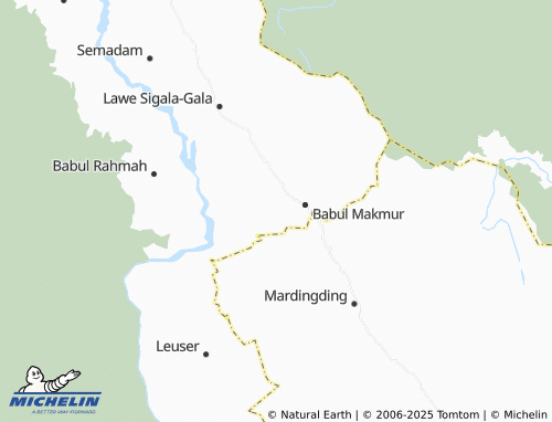 MICHELIN Sejahtera map - ViaMichelin