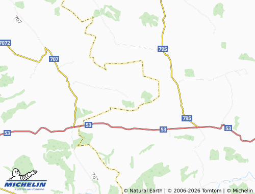 Mapa MICHELIN Pravdino - ViaMichelin