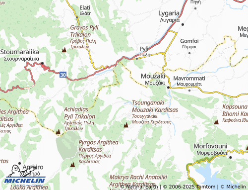 MICHELIN Martini map - ViaMichelin