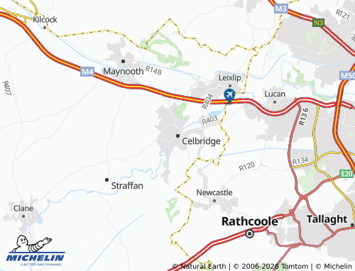 Kaart MICHELIN Celbridge - ViaMichelin