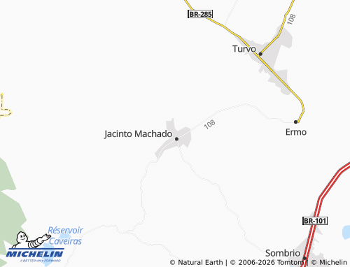 Mapa MICHELIN Paraguai - ViaMichelin