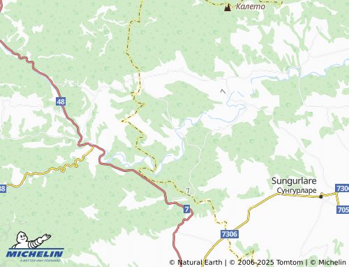 MICHELIN Dabovitsa map - ViaMichelin