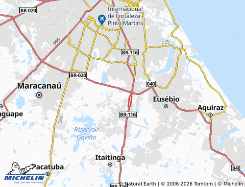 Mapa MICHELIN Pedras - ViaMichelin