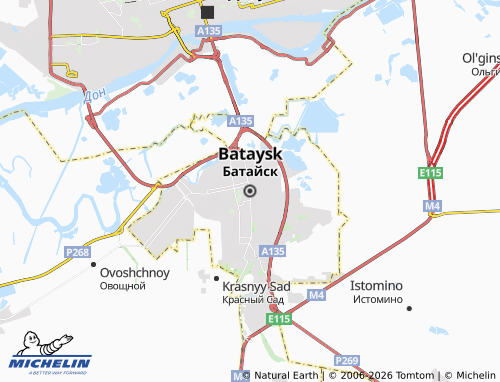Mapa MICHELIN Bataisk - ViaMichelin