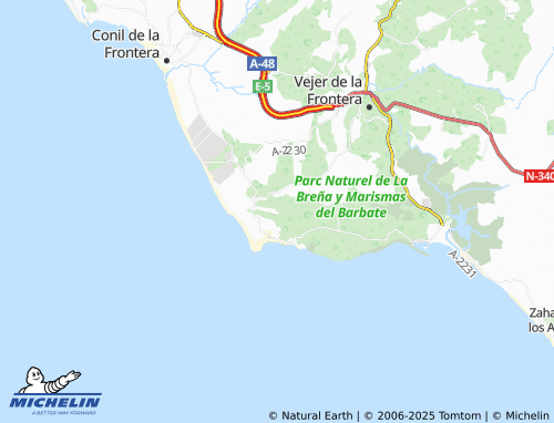 MICHELIN Lugar Cañada del Álamo map - ViaMichelin