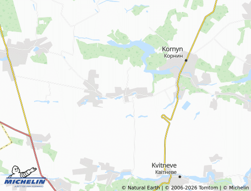 Mapa MICHELIN Kryve - ViaMichelin