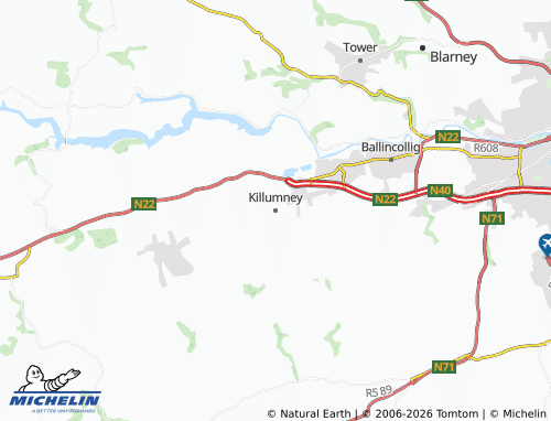Mapa MICHELIN Killumney - ViaMichelin