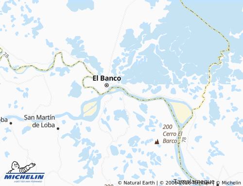 Carte MICHELIN El Peñón - ViaMichelin