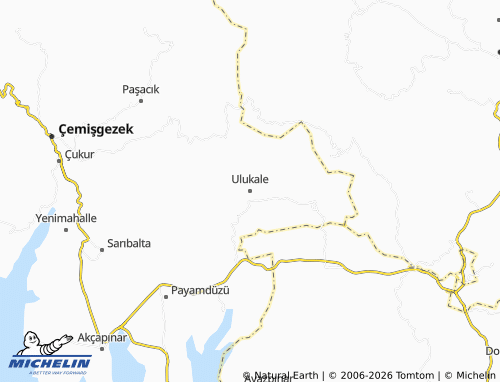 Mappa MICHELIN Ulukale - ViaMichelin
