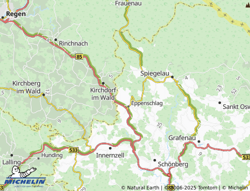 MICHELIN Marbach map - ViaMichelin