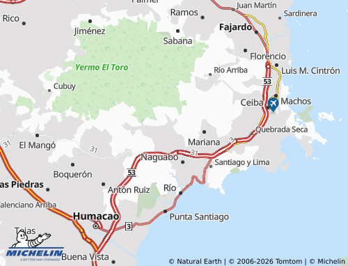 Carte MICHELIN Duque - ViaMichelin