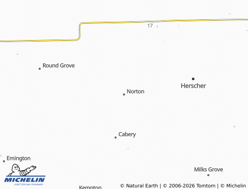 Mappa MICHELIN Norton - ViaMichelin