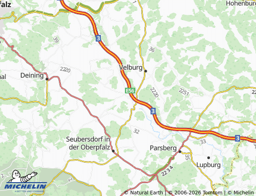 Mappa MICHELIN Oberweiling - ViaMichelin