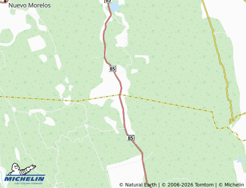 Mappa MICHELIN El Salvador - ViaMichelin