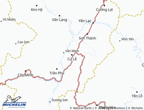 MICHELIN Cư Lễ map - ViaMichelin