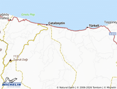 MICHELIN Duran map - ViaMichelin