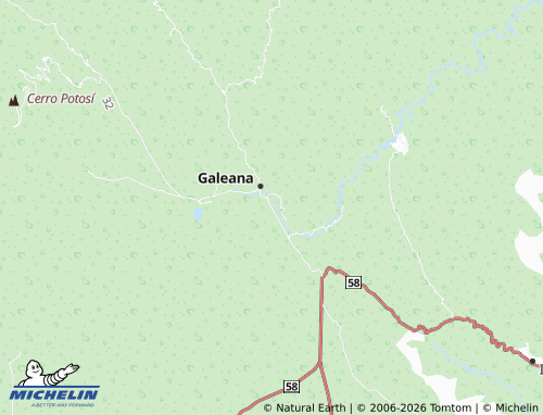MICHELIN Las Cordeladas map - ViaMichelin