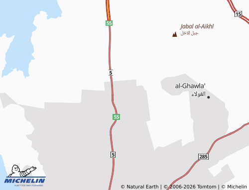 Carte MICHELIN Tabah - ViaMichelin