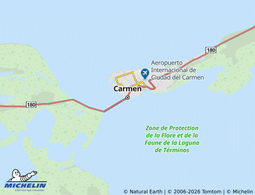 Mappa MICHELIN Carmen - ViaMichelin