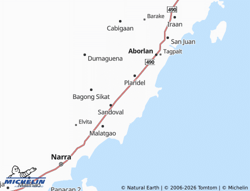 MICHELIN Apo-Aporawan map - ViaMichelin