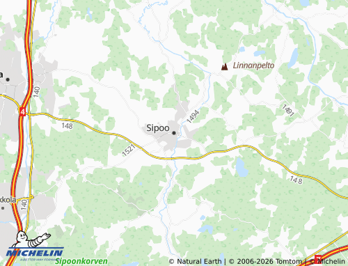 Mappa MICHELIN Sipoo - ViaMichelin