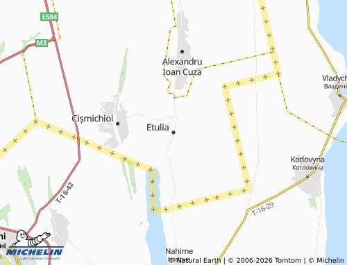 MICHELIN Etulia map - ViaMichelin