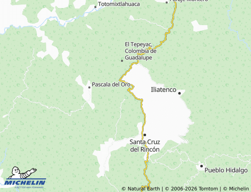 Mappa MICHELIN Jardines de Cafetales - ViaMichelin