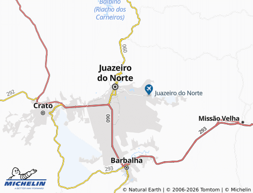 Mappa MICHELIN Timbaúba - ViaMichelin