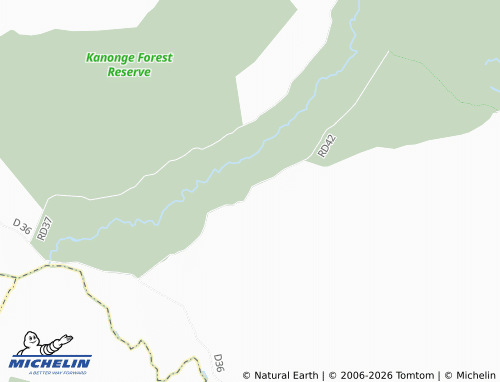 Mapa MICHELIN Kabenge - ViaMichelin