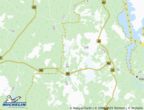 MICHELIN Puugnitsa map - ViaMichelin