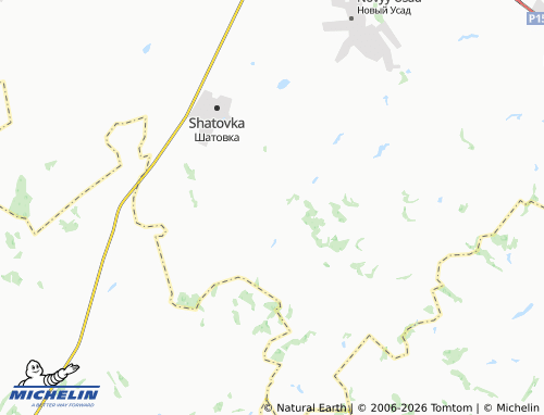 MICHELIN-Landkarte Pushkarka - ViaMichelin