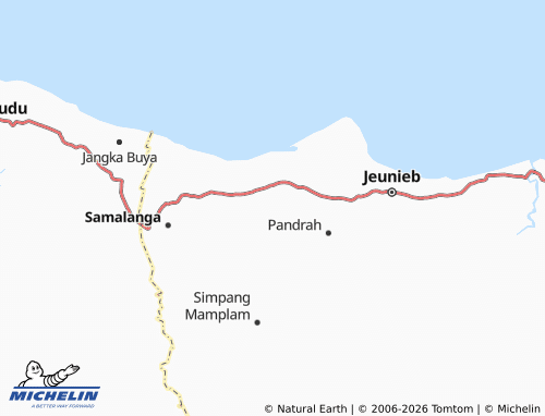MICHELIN Pulo Dapong map - ViaMichelin