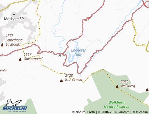 Mappa MICHELIN Misty Crown - ViaMichelin