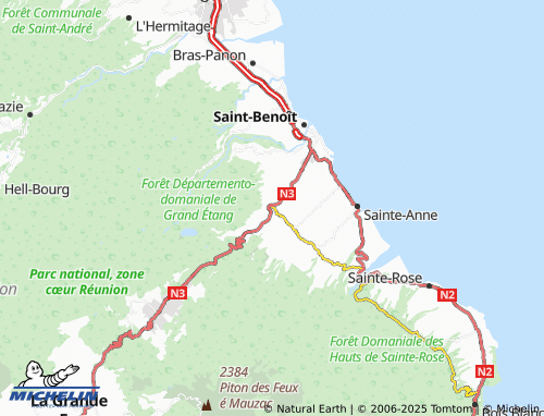 Mapa MICHELIN Chemin de Ceinture - ViaMichelin