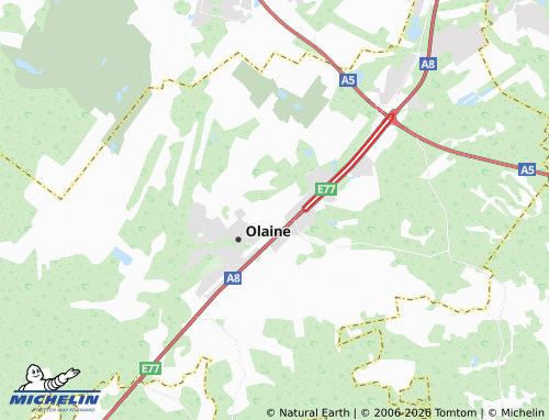 Mapa MICHELIN Grēnes - ViaMichelin