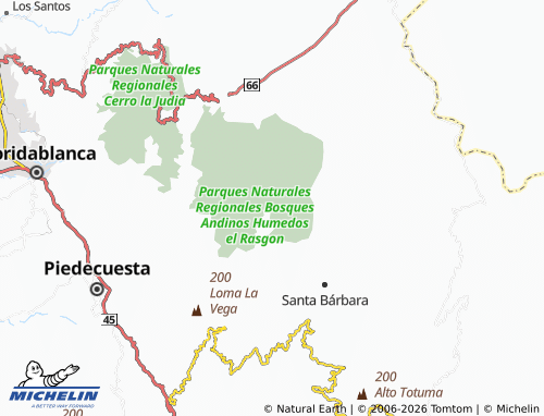 Mapa MICHELIN San Isidro - ViaMichelin