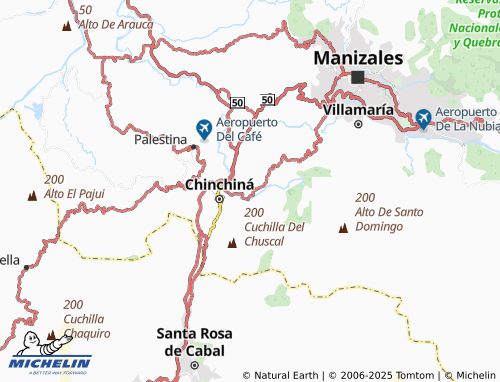 MICHELIN Hoyo Frío map - ViaMichelin